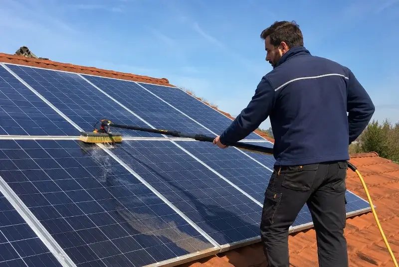Nettoyage et entretien de panneaux solaires à Fleurieu-sur-Saône
