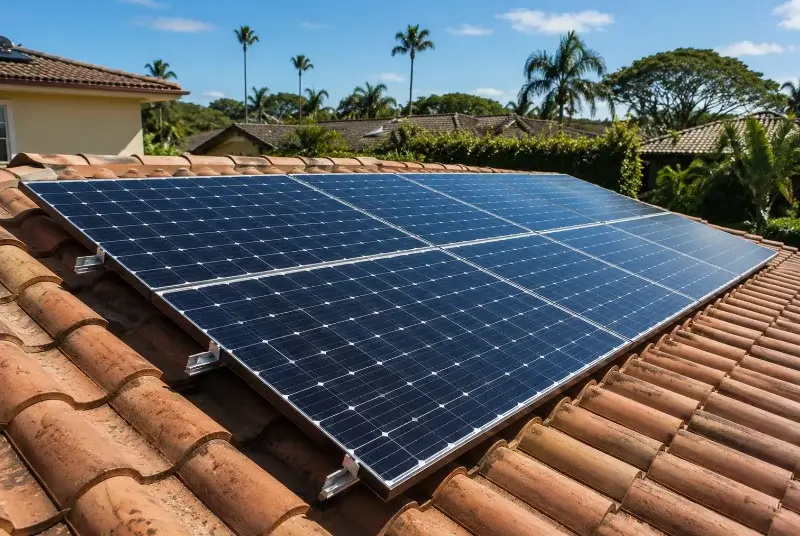 Installation de panneaux solaires à Fleurieu-sur-Saône